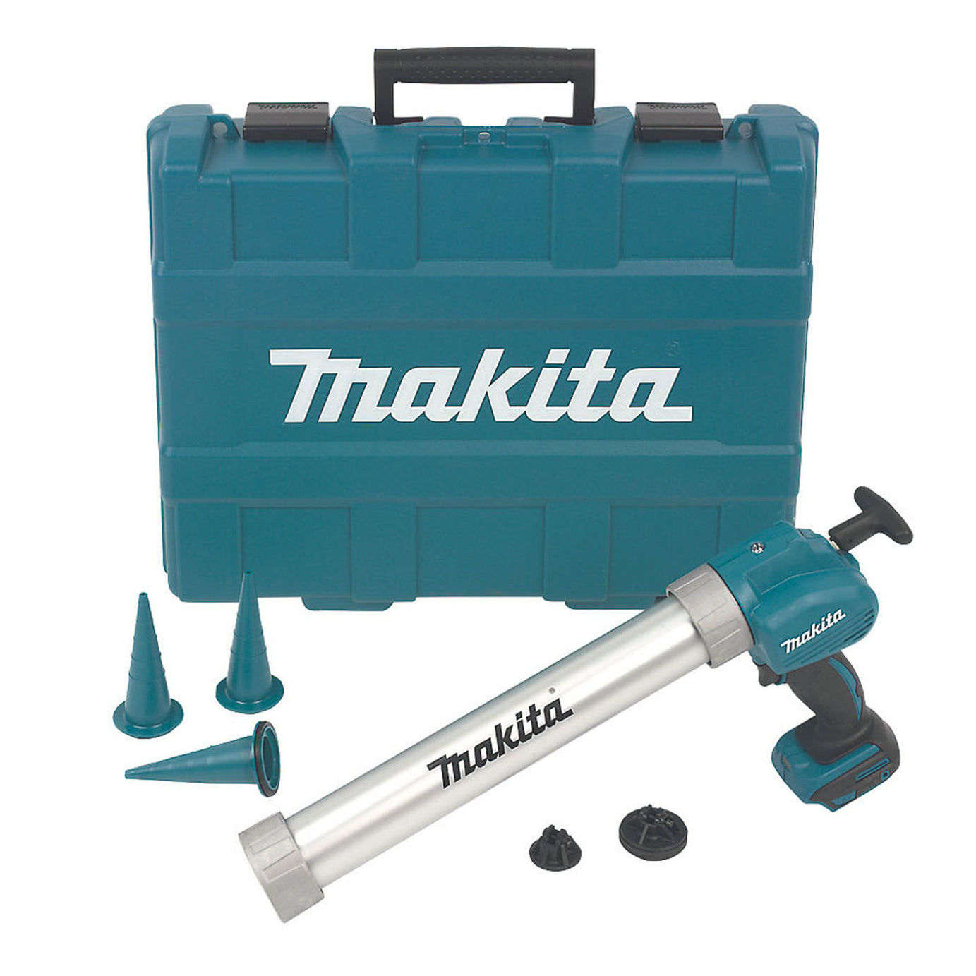 Makita Caulking Gun Silicone Sealant Tube Mastic 600ml Heavy Duty 18V Body Only - Image 1