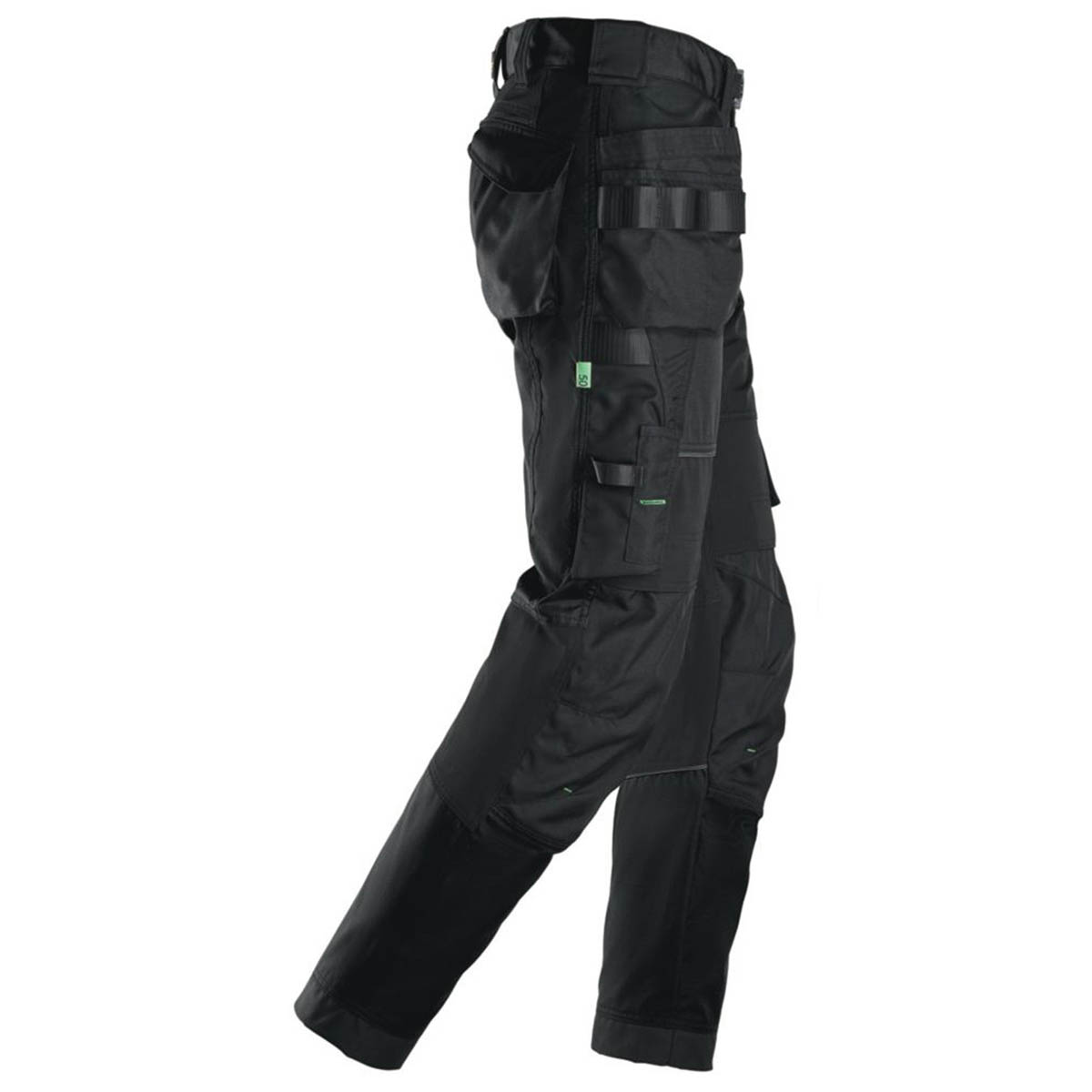 Snickers Work Trousers Mens Regular Fit Black Stretch Multi Pockets 35W 32L - Image 4