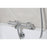 Bath Shower Mixer Tap Thermostatic Deck Mounted Chrome Dual Valve Bar Round - Image 3
