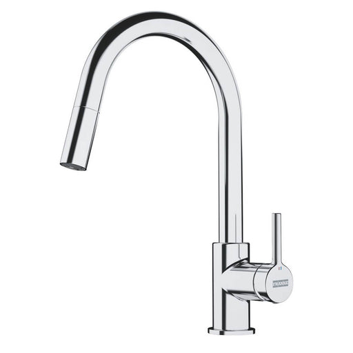Kitchen Tap Mixer Chrome Single Lever Pull Out Mono Mixer Brass Modern Faucet - Image 1
