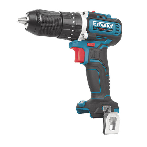 Erbauer Combi Drill Cordless 12V Li-Ion ECD12-Li-2 Brushless Compact Body Only - Image 1