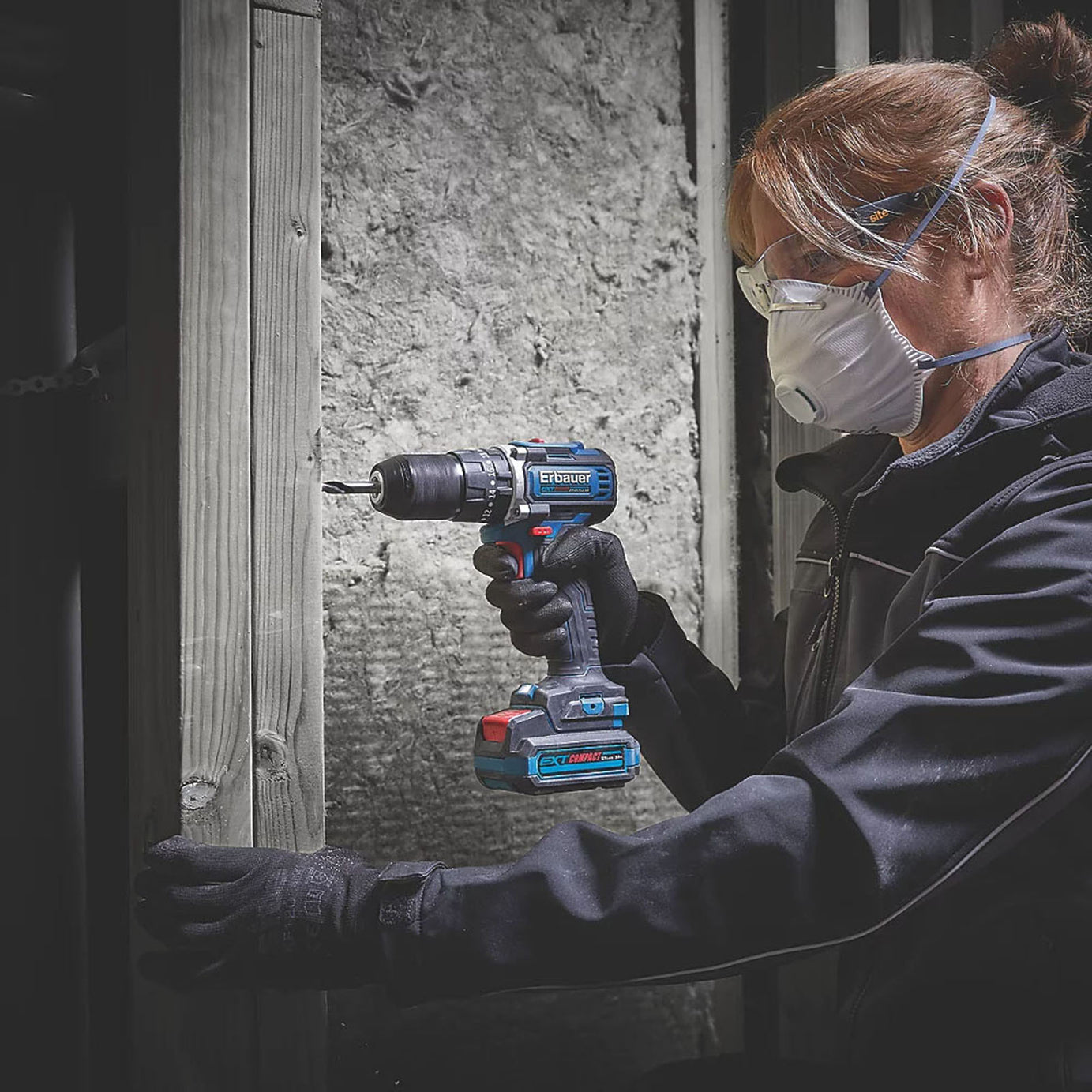 Erbauer Combi Drill Cordless 12V Li-Ion ECD12-Li-2 Brushless Compact Body Only - Image 4