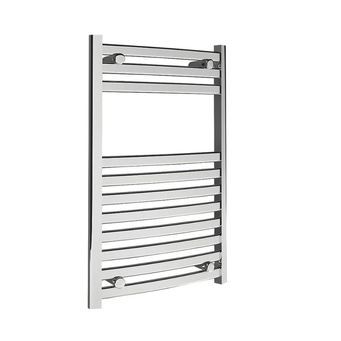 Towel Rail Radiator Heater 304W 1039 BTU Chrome Plated Designer Curved Profile - Image 2