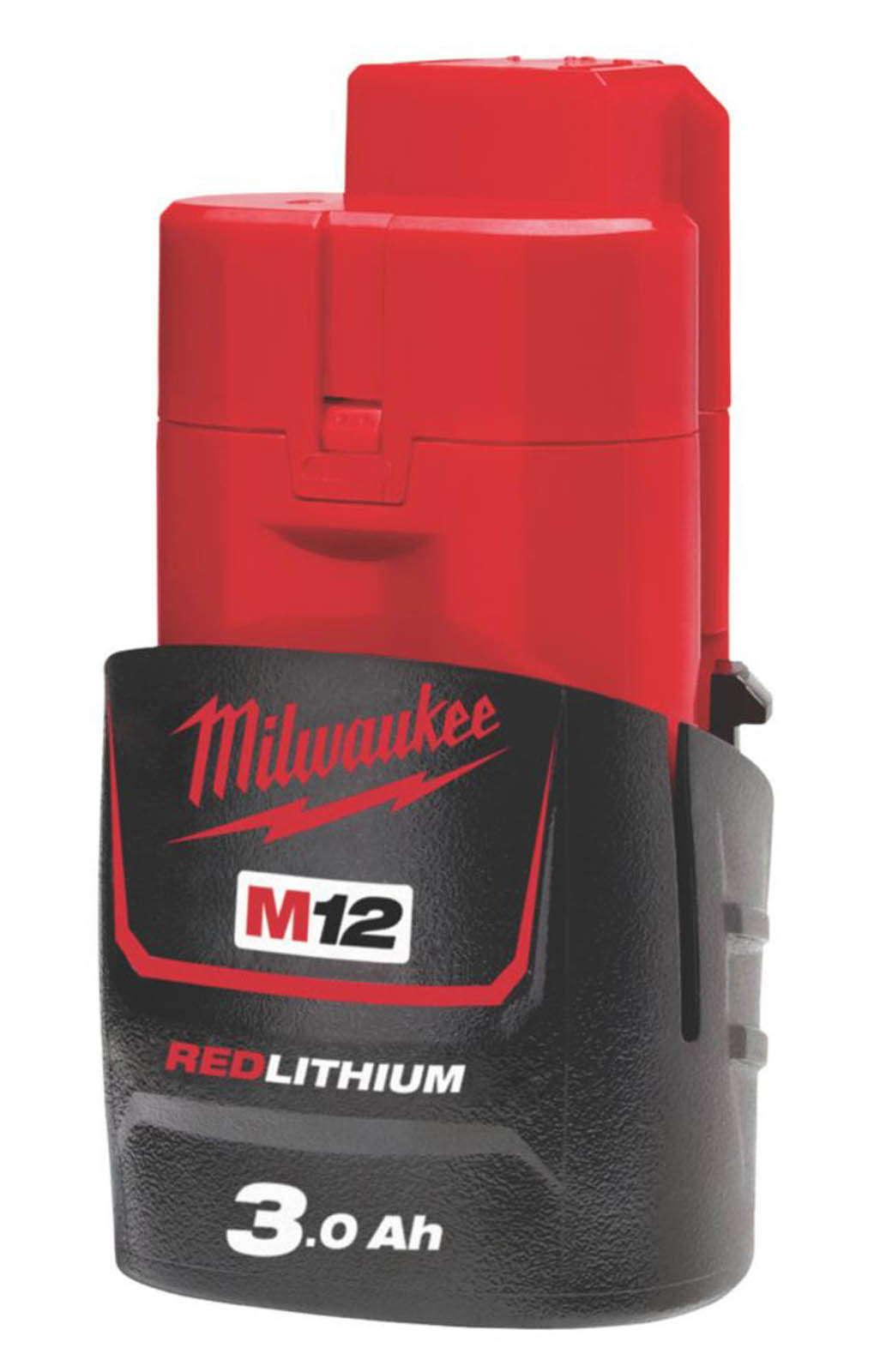 Milwaukee Battery M12 B3 12V 3.0Ah Li-Ion RedLithium Lightweight Compact - Image 1