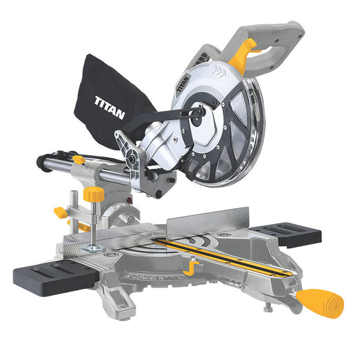 Titan Mitre Saw Electric TTB794MSW Single Bevel Sliding 210mm Heavy Duty 1500W - Image 1