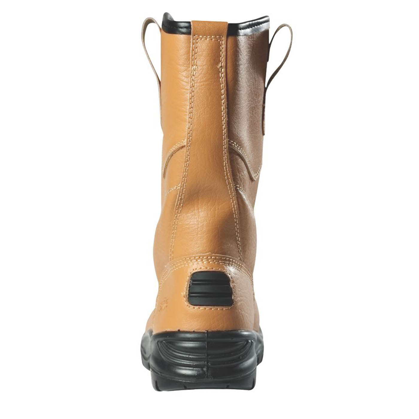 Site Safety Rigger Boots Mens Wide Fit Brown Leather Fur Lined Steel Toe Size 11 - Image 6