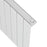 Designer Radiator White Steel Single Vertical Contemporary 442W (H)600x(W)578mm - Image 2