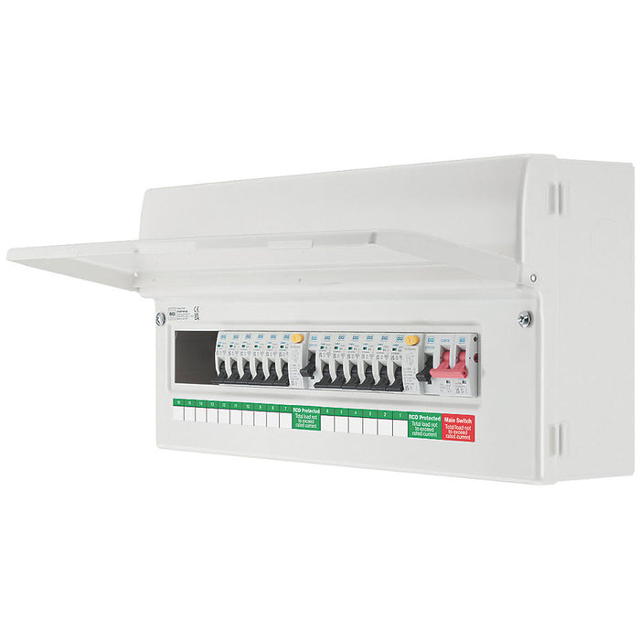 British General Consumer Unit Fortress 16 Way Dual RCD IP2XC High Integrity 100A - Image 7