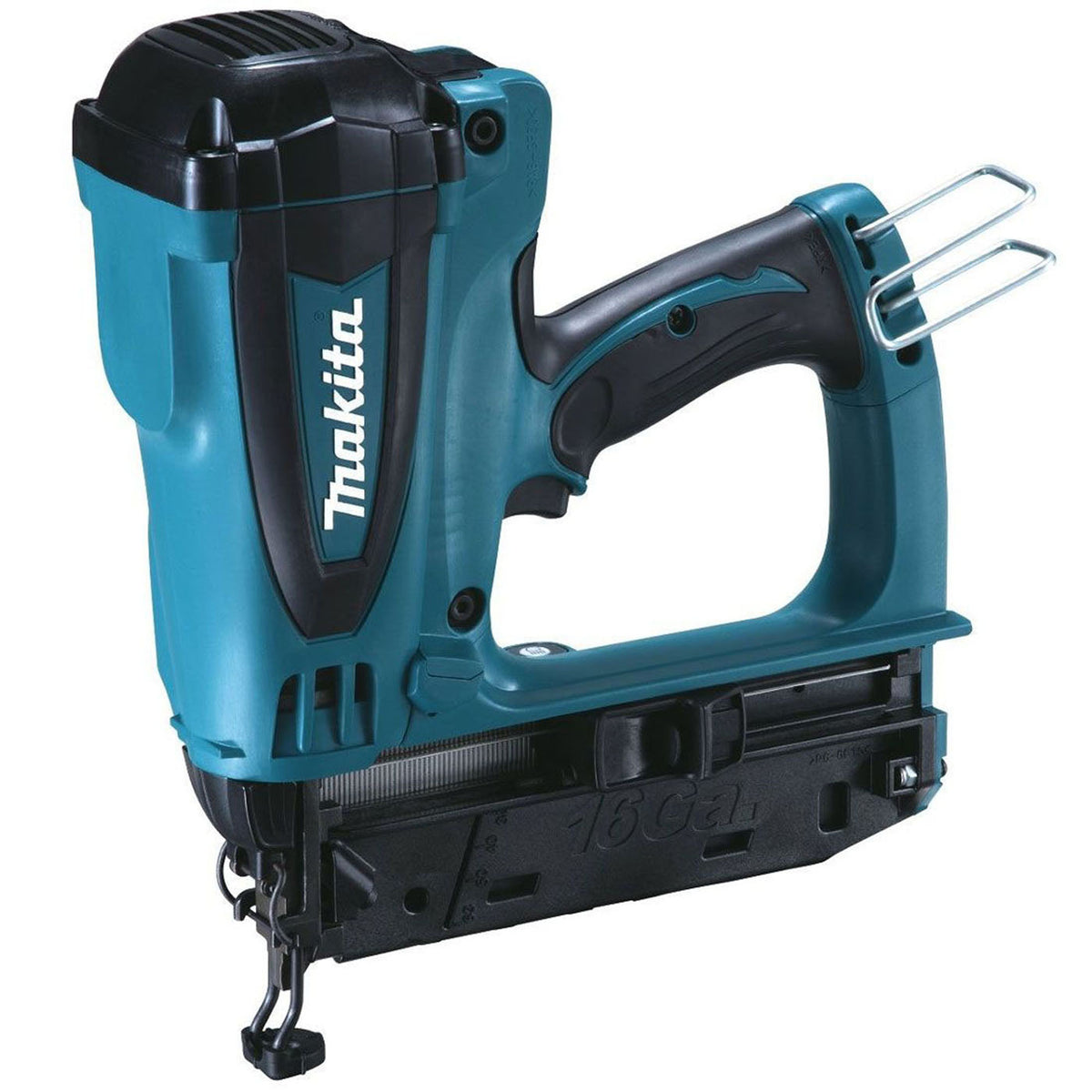 Makita Gas Nail Gun Cordless 7.2V 2x1Ah Li-ion GF600SE 2nd Fix Nailer Soft Grip - Image 4