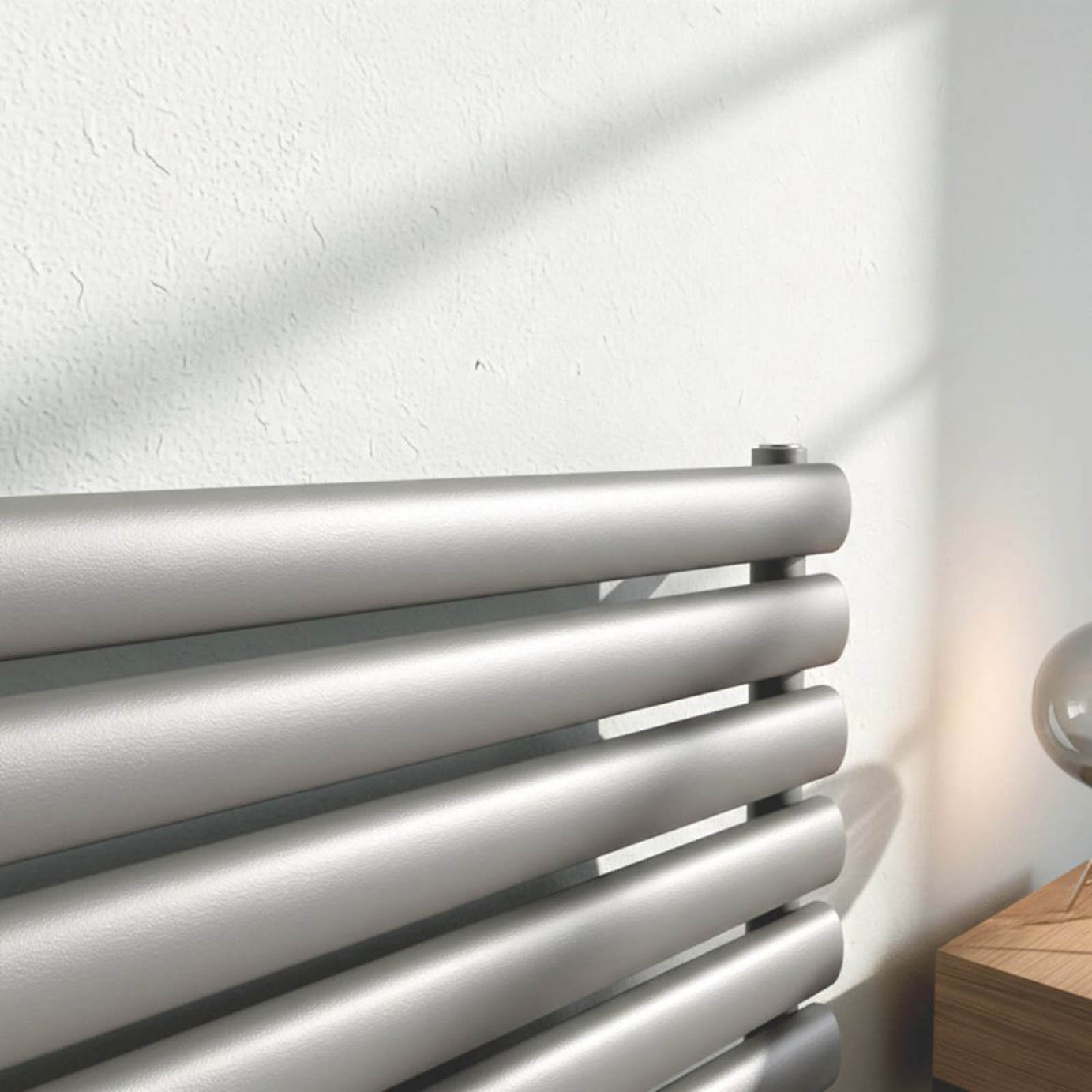 Flomasta Designer Radiator 2189BTU Anthracite Horizontal Single Panel 60x100cm - Image 4