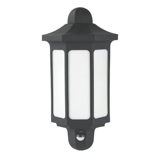 LAP Dunham Outdoor LED Half Wall Light Black 8.5W 580lm - Image 1