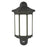 LAP Dunham Outdoor LED Half Wall Light Black 8.5W 580lm - Image 2