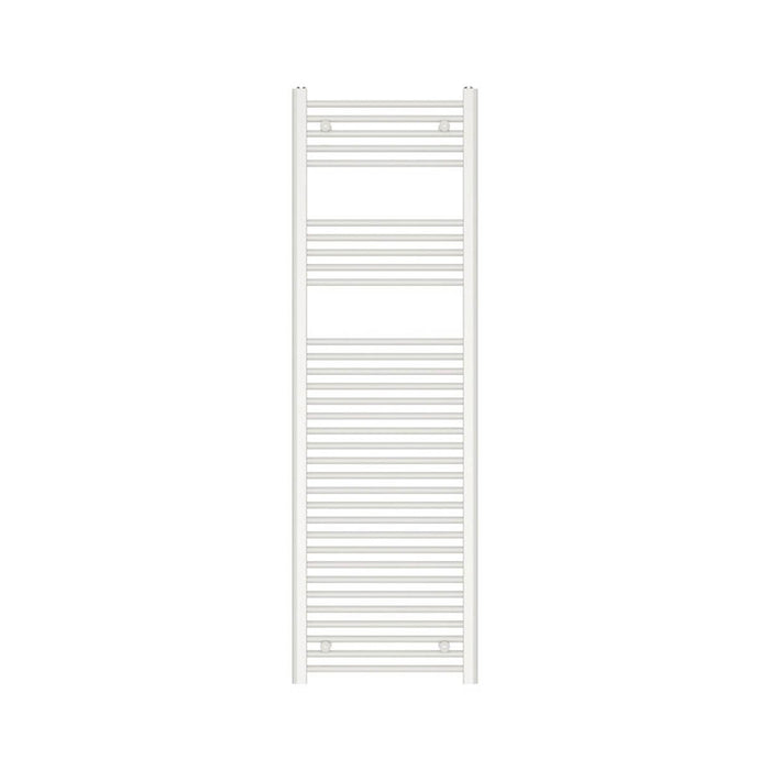 Towel Radiator Rail White Gloss Steel Bathroom Warmer 706W (H)1600x (W)500mm - Image 1