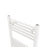 Towel Radiator Rail White Gloss Steel Bathroom Warmer 706W (H)1600x (W)500mm - Image 2