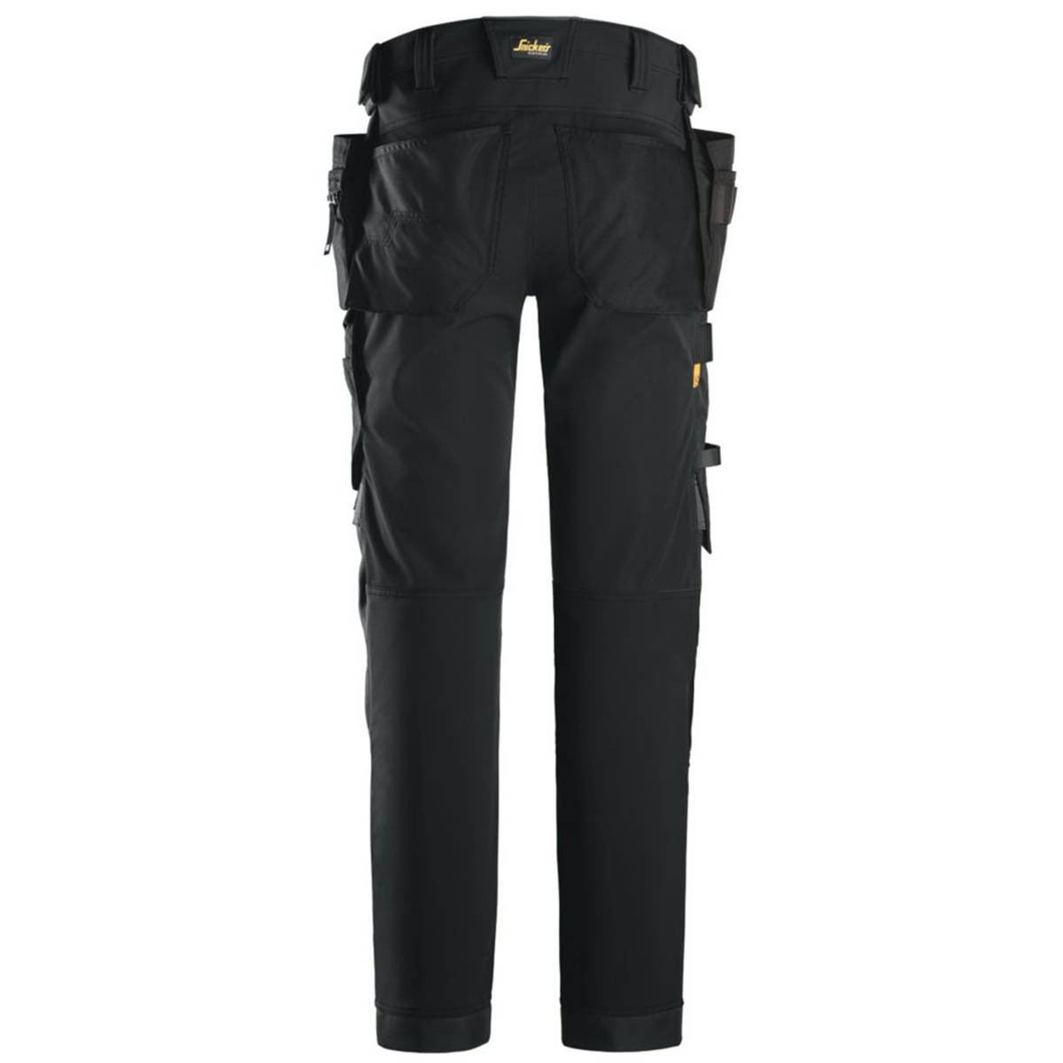 Snickers Work Trousers Mens Slim Fit Black Stretch Multi Pockets 41"W 32"L - Image 3
