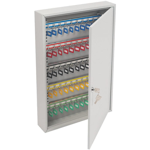 Key Safe Cabinet Wall Mounted Heavy Duty Storage Box Cupboard Lockable 100 Hooks - Image 1