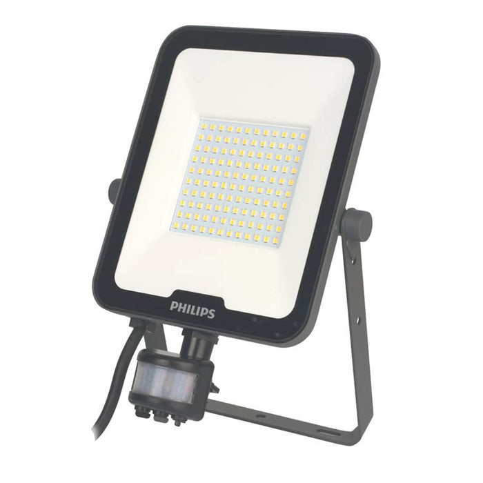 Philips Floodlight LED PIR & Photocell Electric Cool White 6000 lm IP65 50W 240V - Image 2