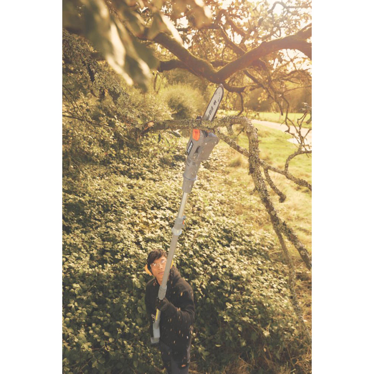 Titan Pole Hedge Trimmer Cordless 18V Li-Ion TXP Lightweight - Body Only - Image 3