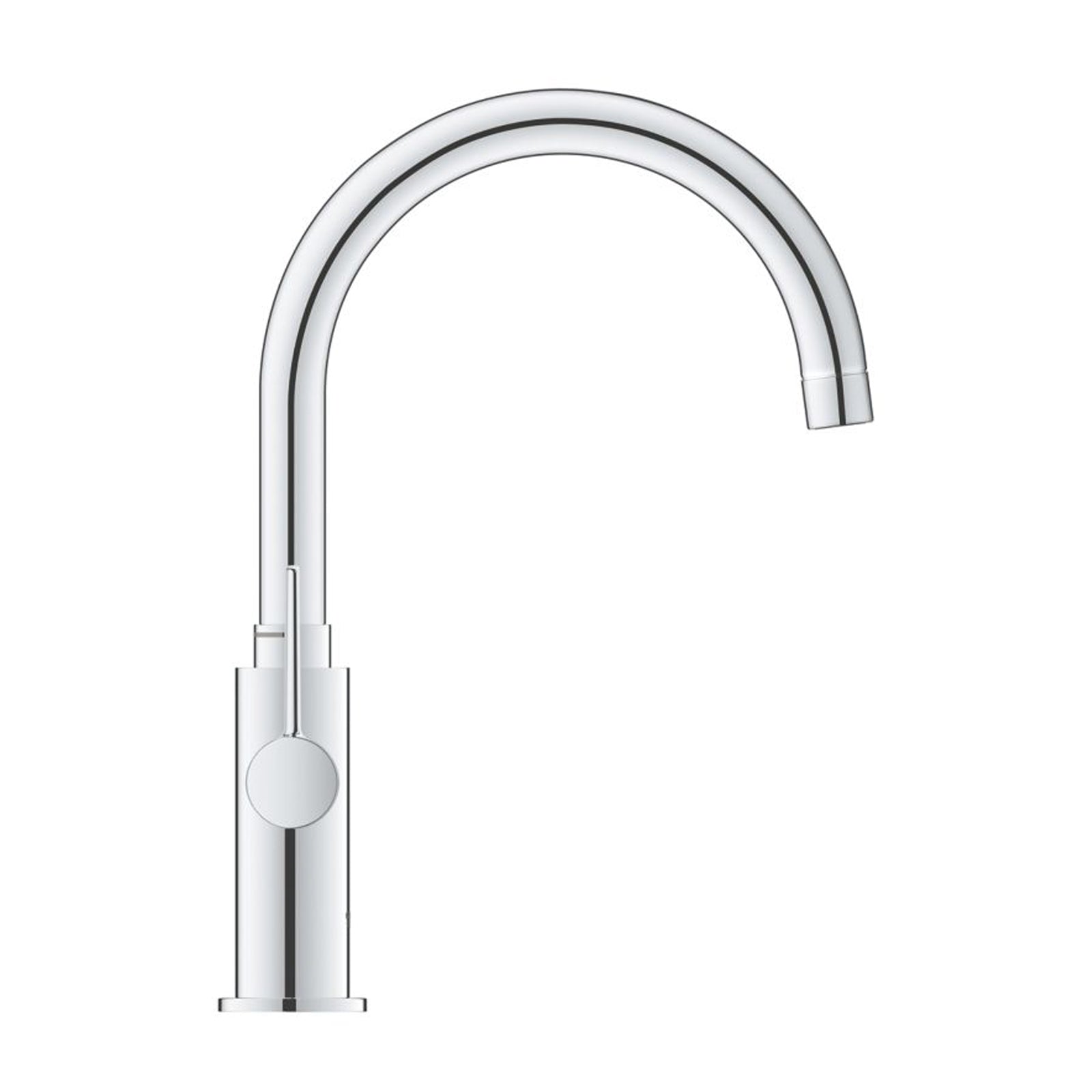Grohe Kitchen Sink Tap Mono Mixer Double Lever Chrome Ceramic Disc Swivel Spout - Image 3