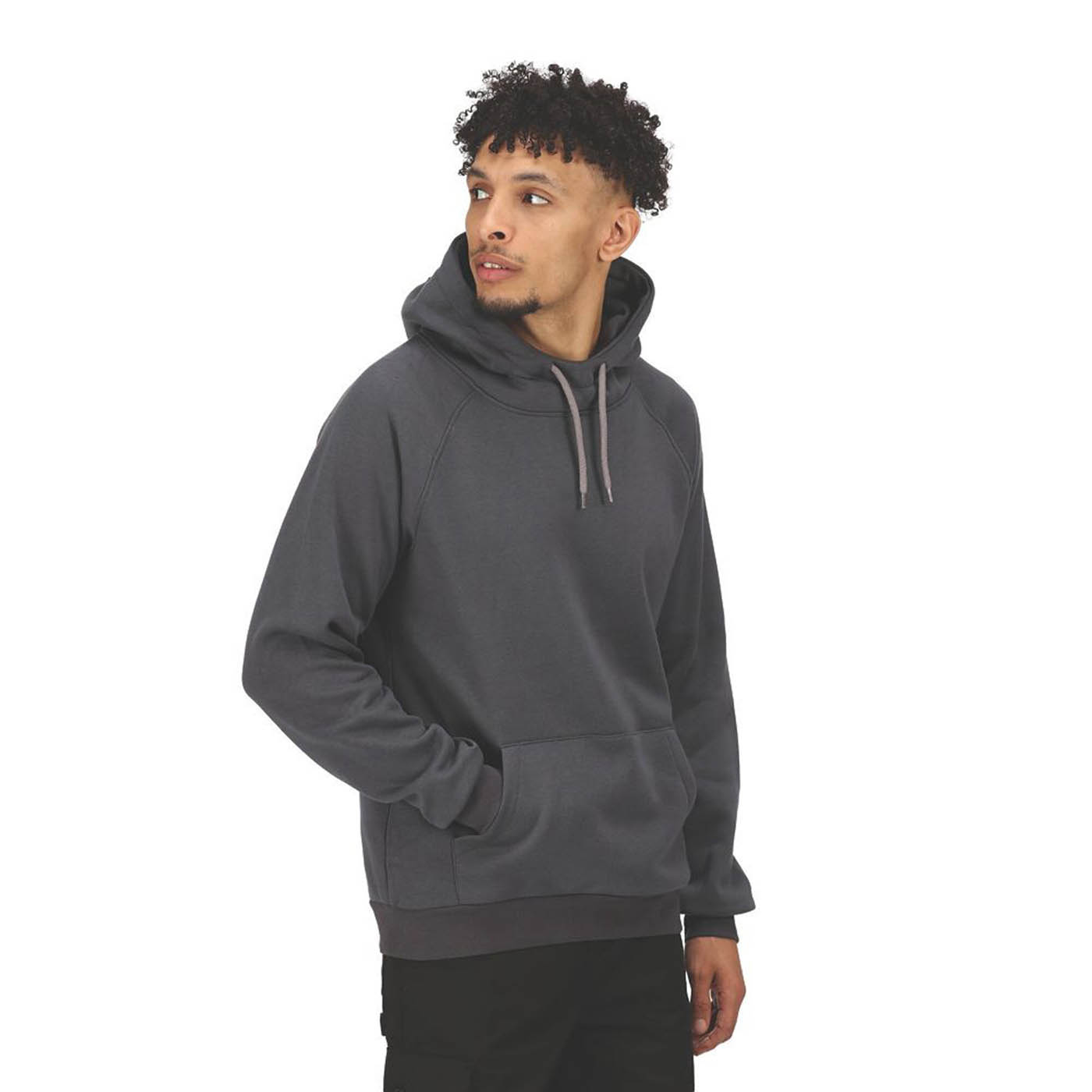 Regatta Work Hoodie Mens Grey Pro Overhead Hooded Jumper Medium 40in Chest - Image 3