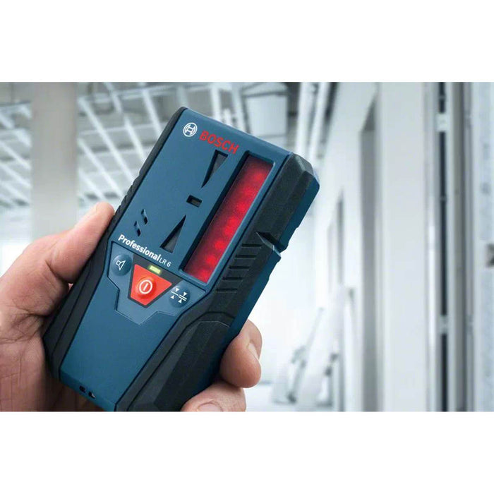 Bosh Laser Receiver LR 6 Red Beam Line Professional Compact Quick IP54 5 - 50 m - Image 4