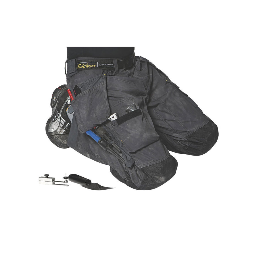 Snickers Work Trousers Regular Fit Grey Breathable Multi Pocket 41W 32L - Image 2