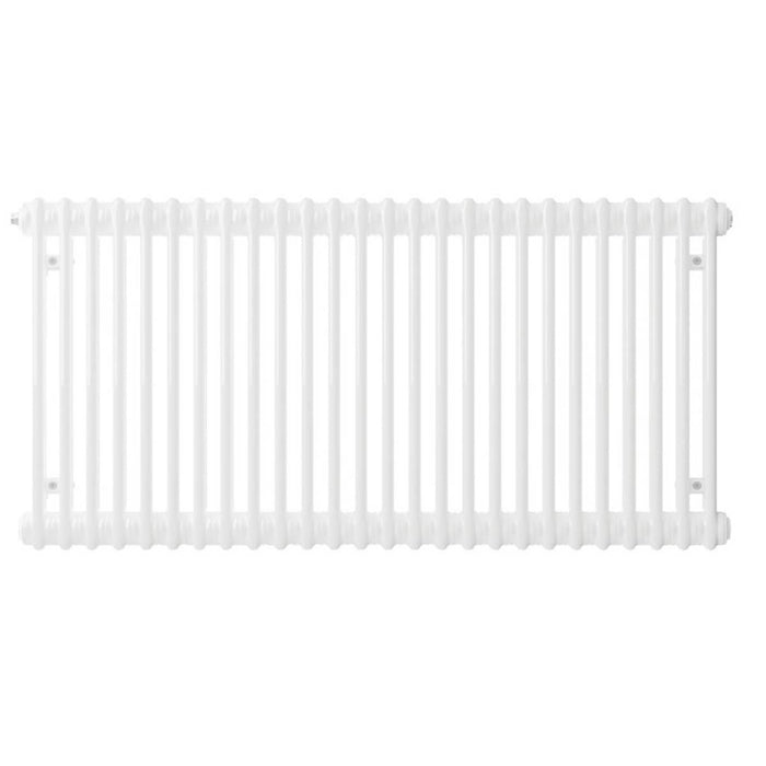 DeLonghi Radiator 3 Column White Horizontal Wall Steel 600 x 1222mm 5394BTU - Image 2