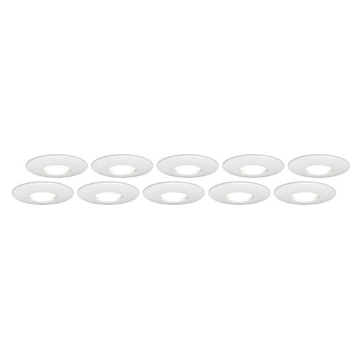 Downlight Fixed White Fire Rated IP65 Indoor GU10 Ceiling Light Pack Of 30 - Image 1