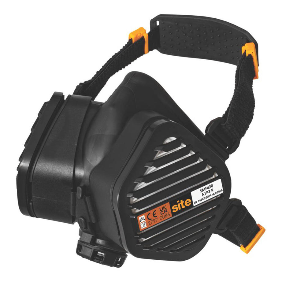 Site Reusable Full Paint Spray Mask Respiratory SRM420 Medium / Large A1 - Image 1