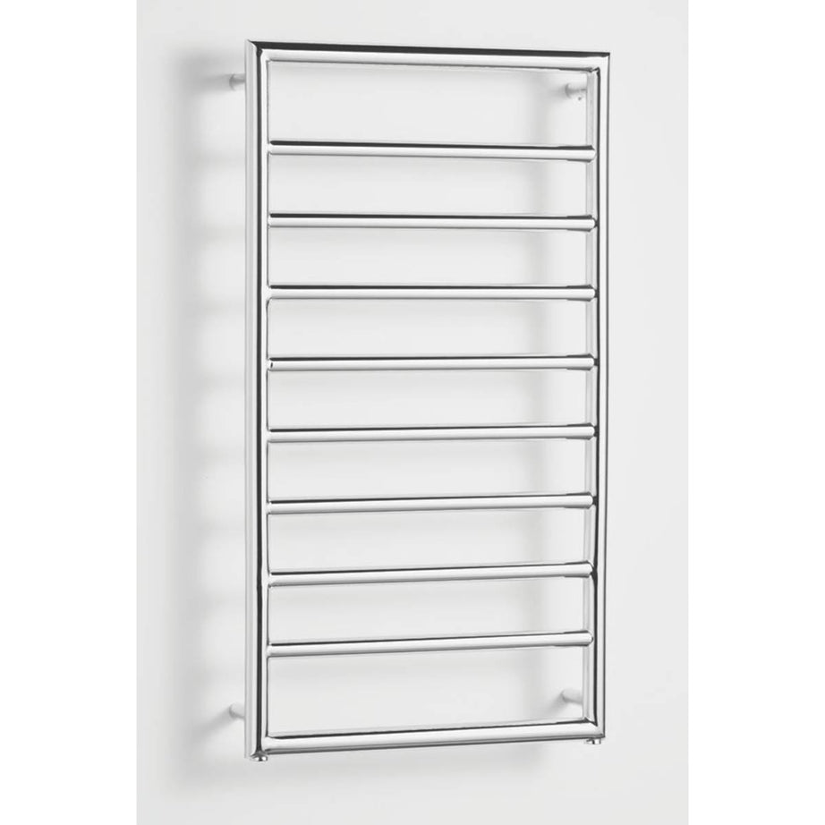 Towelrads Towel Rail Radiator Chrome Flat Bathroom Warmer Ladder (H)90x(W)50cm - Image 2