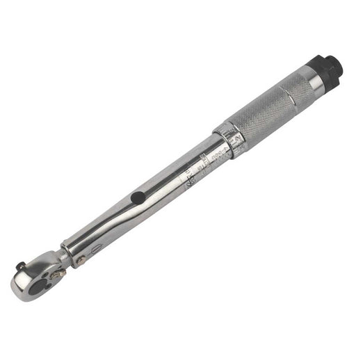 Magnusson Torque Wrench Ratcheting 5-25 Nm Carbon Steel 1/4" Flip Reverse Switch - Image 1