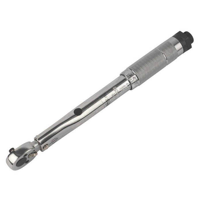 Magnusson Torque Wrench Ratcheting 5-25 Nm Carbon Steel 1/4" Flip Reverse Switch - Image 2