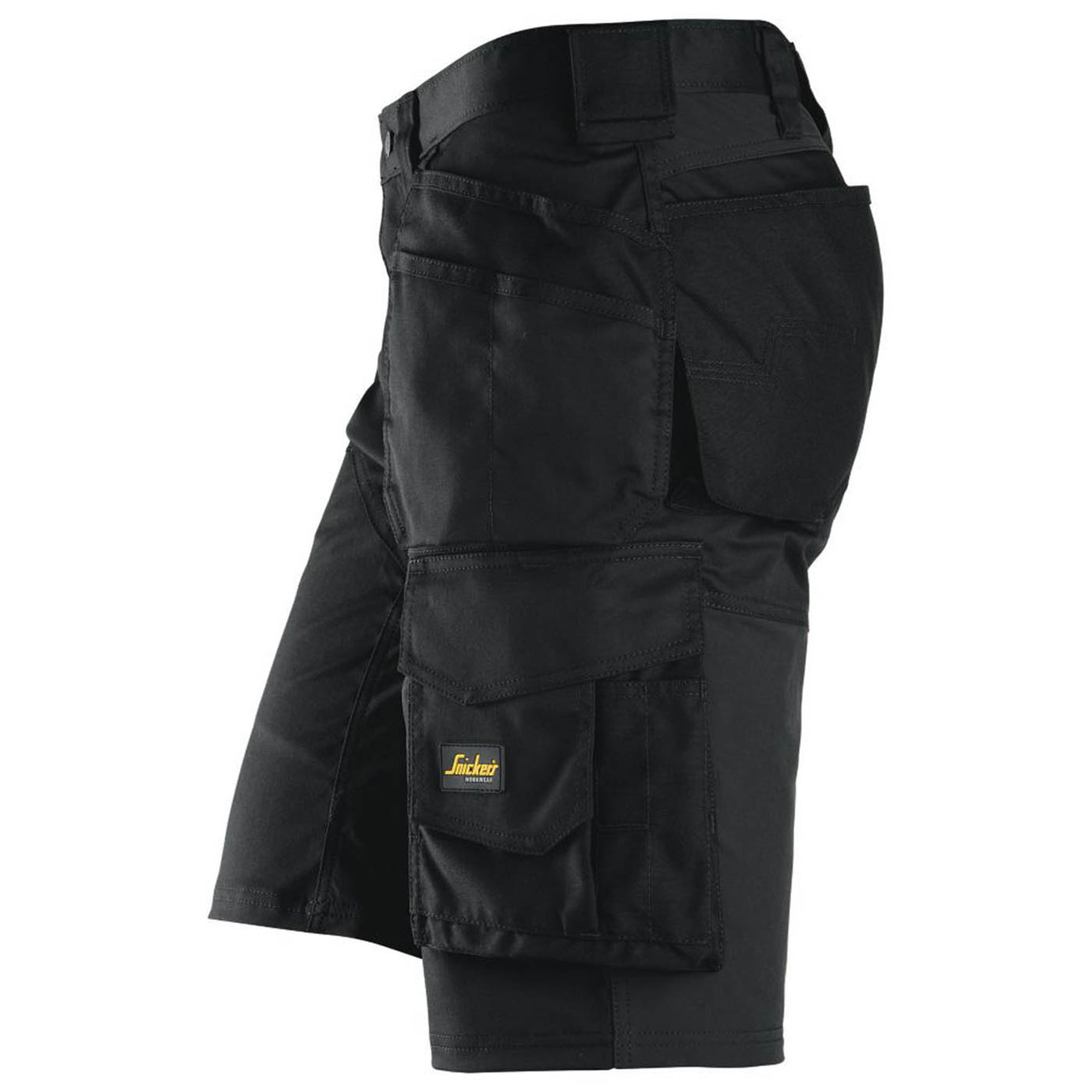 Snickers 6151 Stretch Work Shorts Black 30" W - Image 4