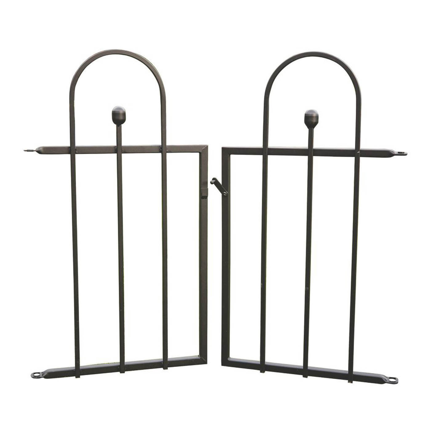 Apollo Appleton Easy Fit  Fence Gates Matt-Black 94cm x 92cm - Image 1