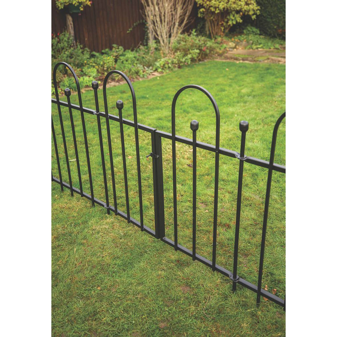 Apollo Appleton Easy Fit  Fence Gates Matt-Black 94cm x 92cm - Image 4