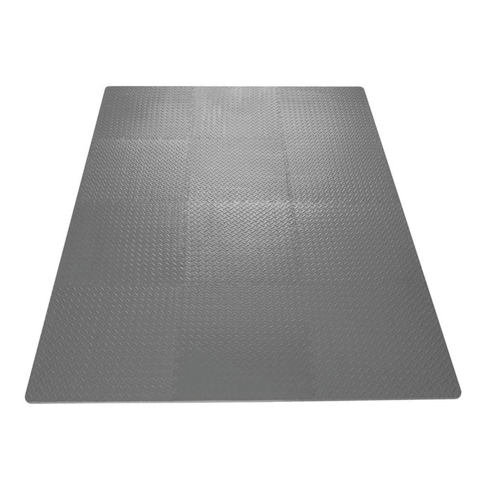 Floor Tile Interlocking Grey 4.32 m² Foam Garage Flooring Heavy Duty Pack Of 12 - Image 4