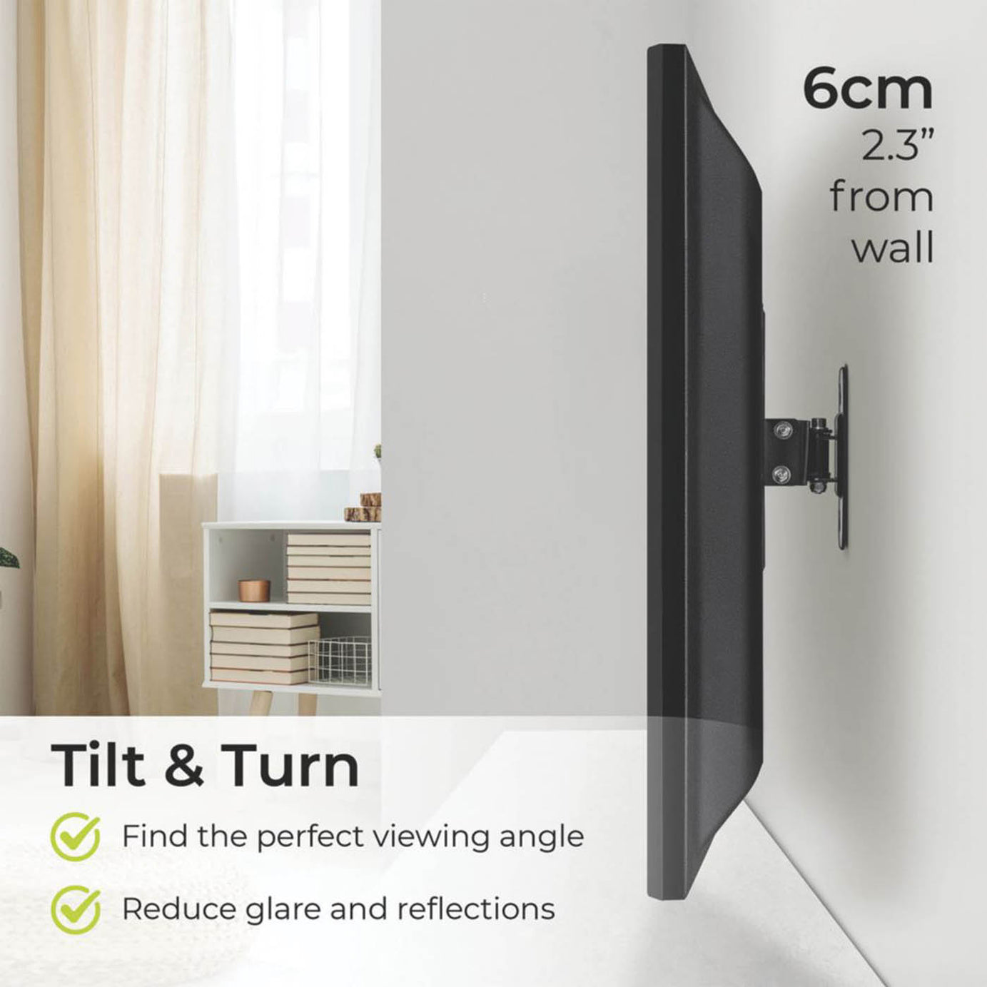 Ross RTMST200 TV Bracket Swivel & Tilt 23-50" - Image 4