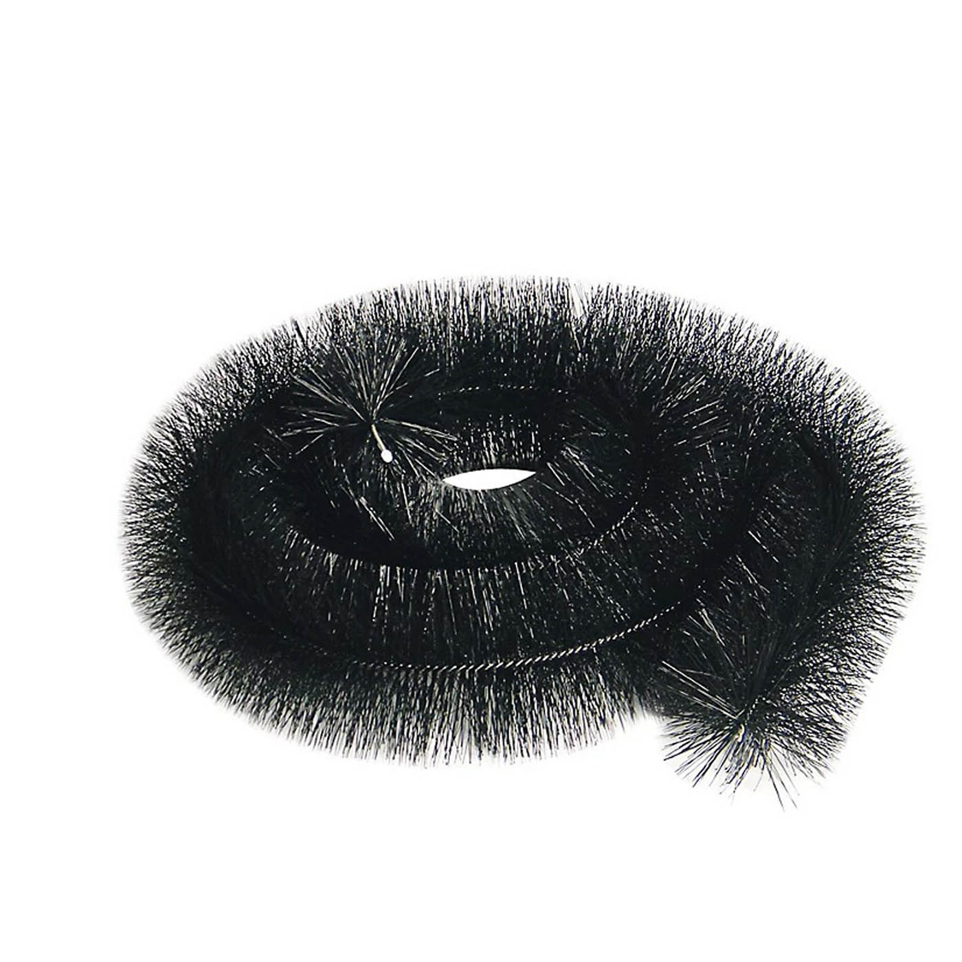 Gutter Guard Brush Leaf Twig Drain Filter Black Home Protection 4m x 12cm - Image 2