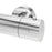Bathroom Shower Mixer Push Button Exposed Valve Zinc Alloy Thermostatic Chrome - Image 5