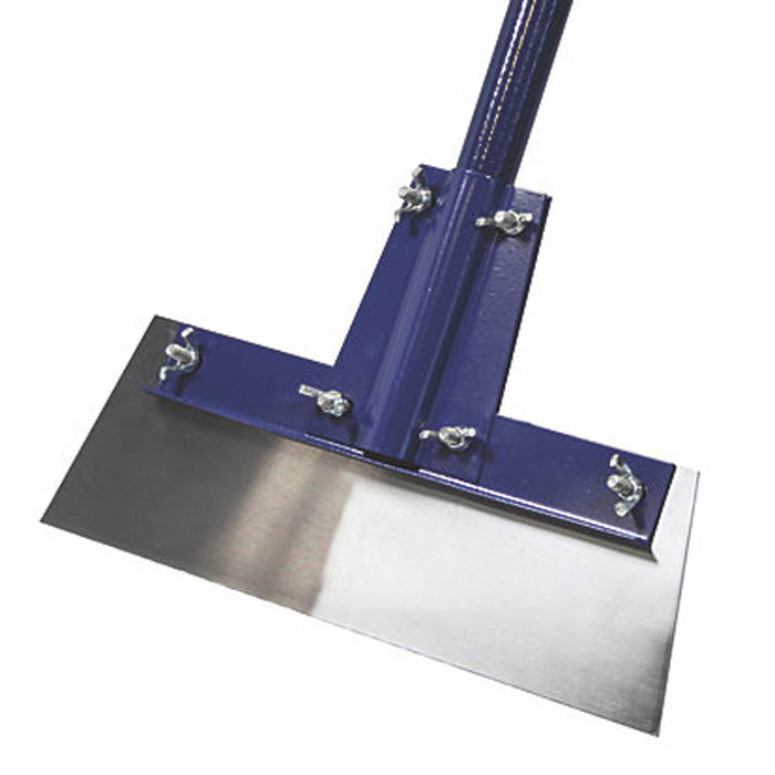 Faithfull Floor Scraper Steel Blade Fibreglass Straight Shaft Heavy Duty 300mm - Image 3