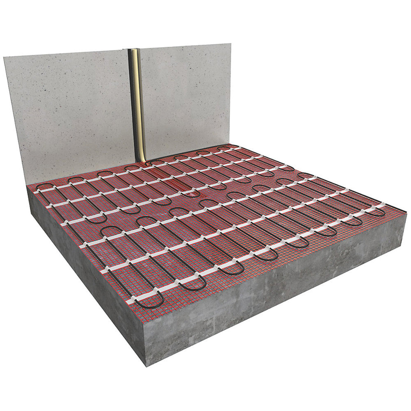 Klima Underfloor Heating Mat 4m IPX7 Single Sided Self Adhesive Base Eco Setting - Image 4