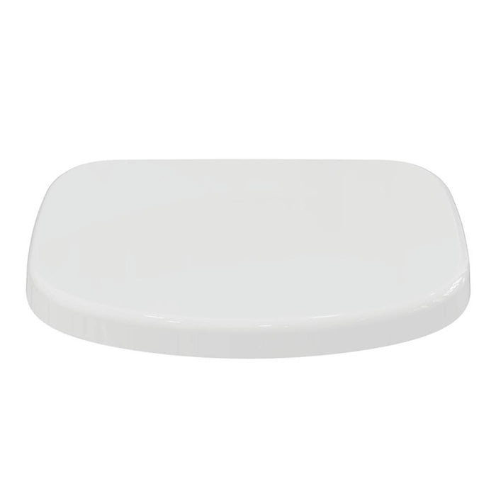 Toilet Seat And Cover White Standard Closing Duraplast Top Fix Heavy Duty WC - Image 2