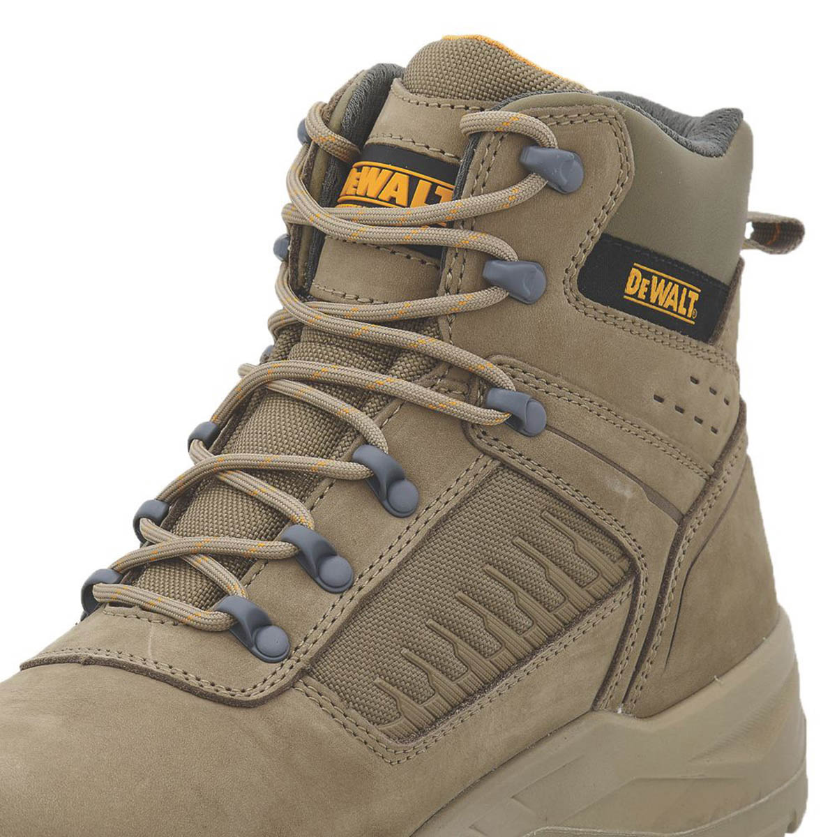 DeWalt Safety Boots Mens Wide Fit Stone Leather Waterproof Steel Toe Size 9 - Image 6