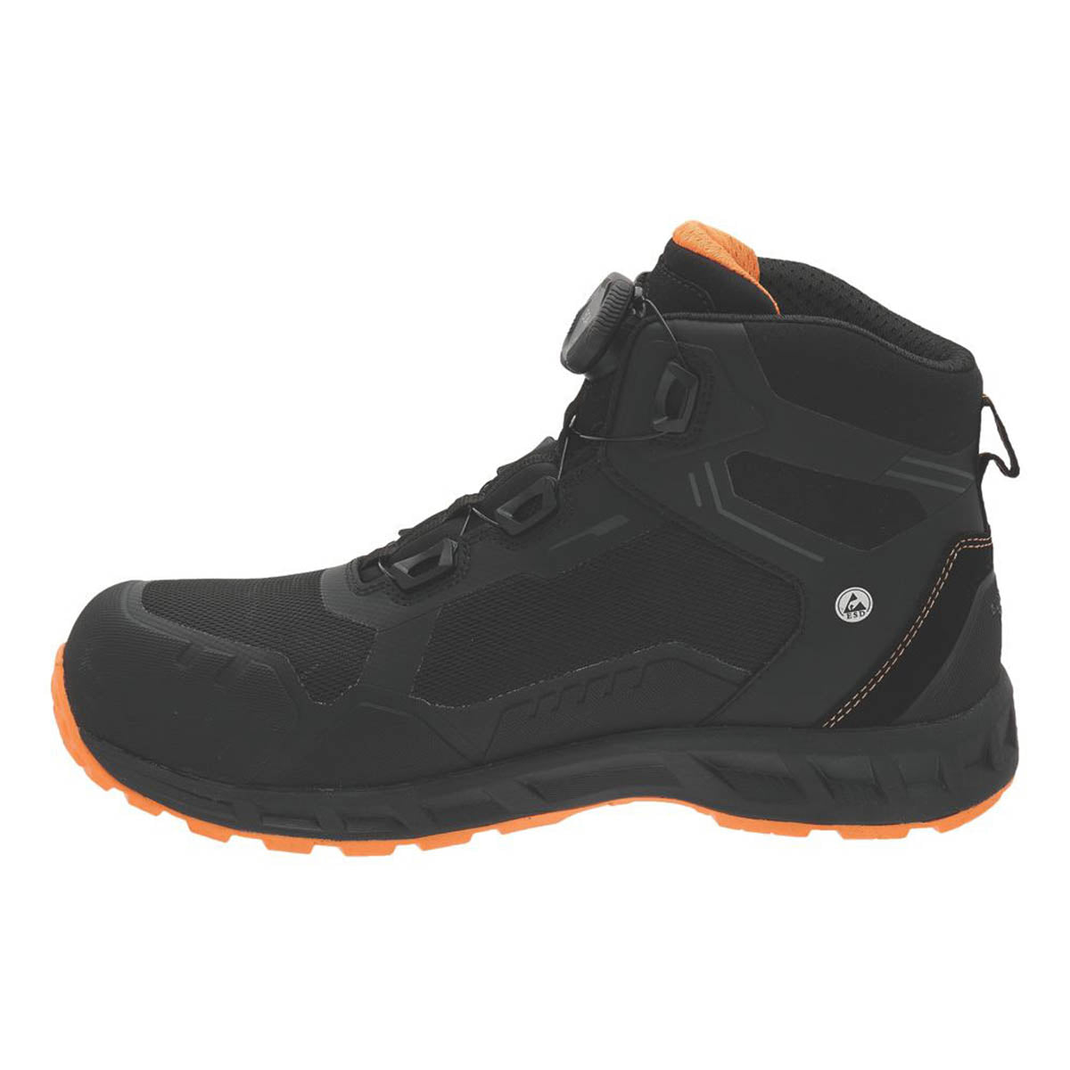 DeWalt Safety Boots Mens Standard Fit Black Lightweight Composite Toe Size 8 - Image 5