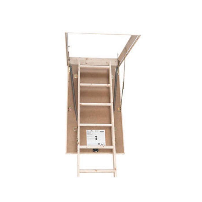 Loft Ladder 3 Sections Insulated Timber Kit 12 Treads 1200mm - Image 2