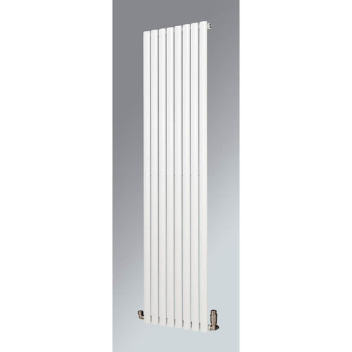 Designer Radiator Vertical White Steel Indoor Modern Central Heating 180x47.2cm - Image 1