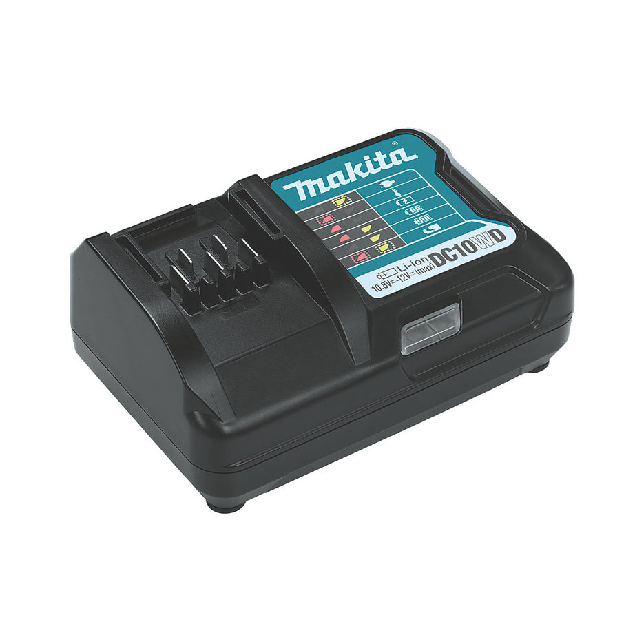 Makita Battery Charger 12V DC10WD Li-Ion CXT Wall Mountable Compact 240V - Image 1