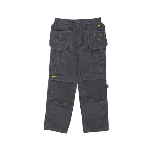 DeWalt Work Trousers Pro Tradesman Black Straight Leg With Pockets 34" W 31" L - Image 1