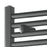 Towel Radiator Rail Matt Anthracite Vertical Heated Ladder Bathroom H800xW500mm - Image 3