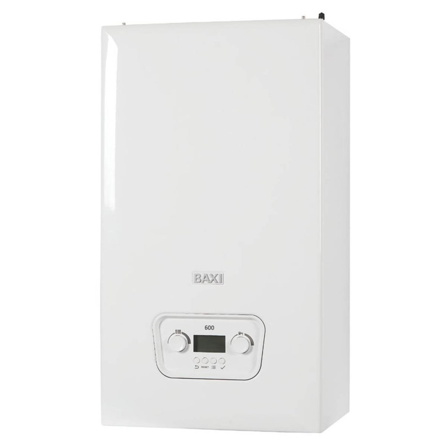 Baxi Combi Boiler 624Combi2 Gas/LPG White Lightweight LCD Display Compact 24kW - Image 1